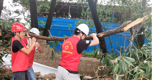 “山竹”抗洪救災(zāi)行動